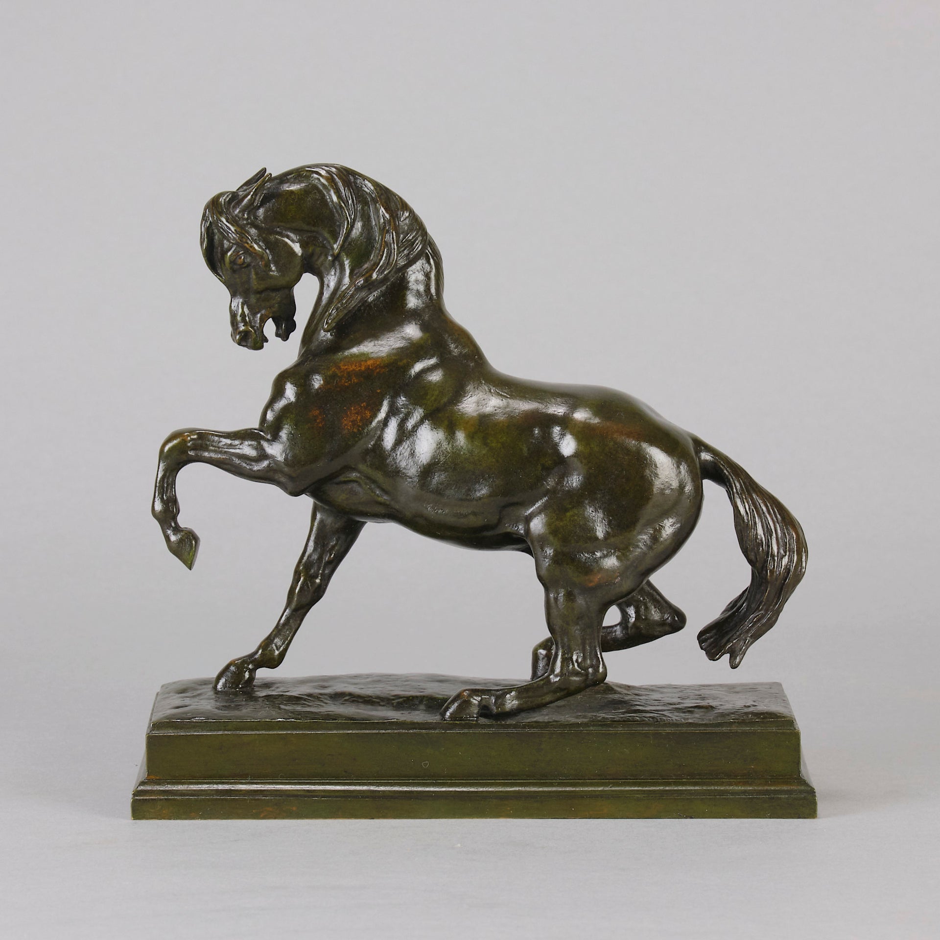 Barye Cheval Turc bronze