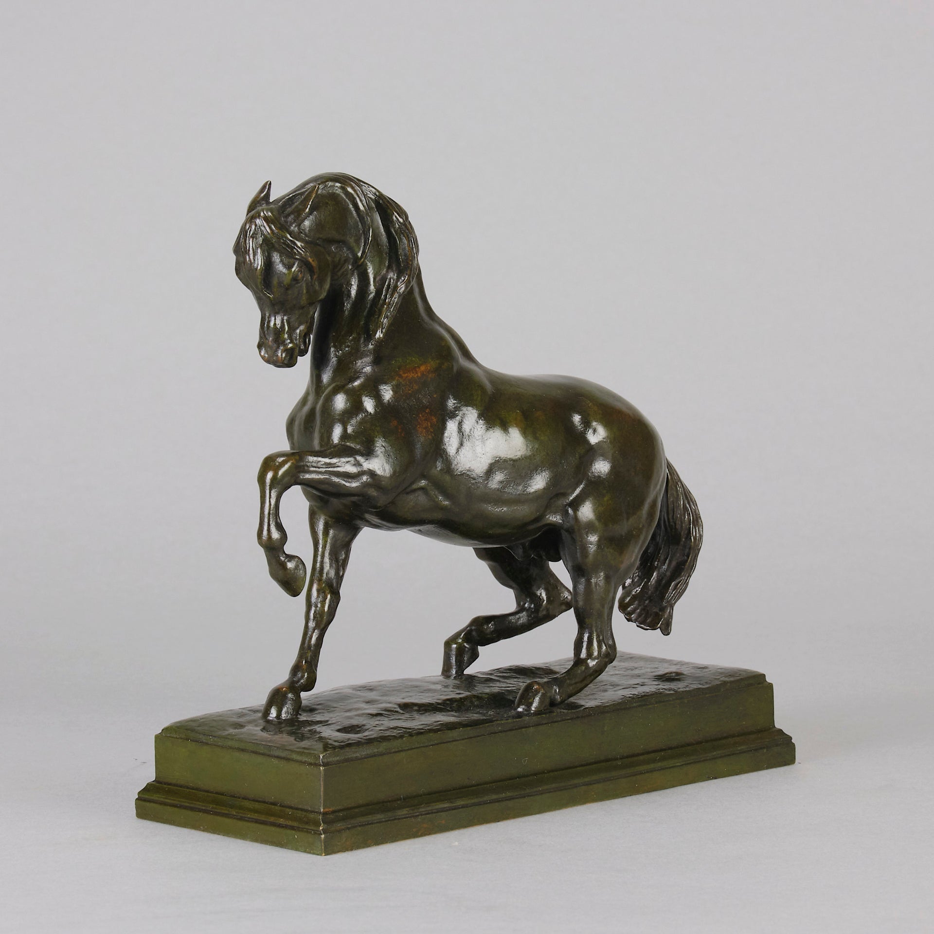 Barye Cheval Turc bronze