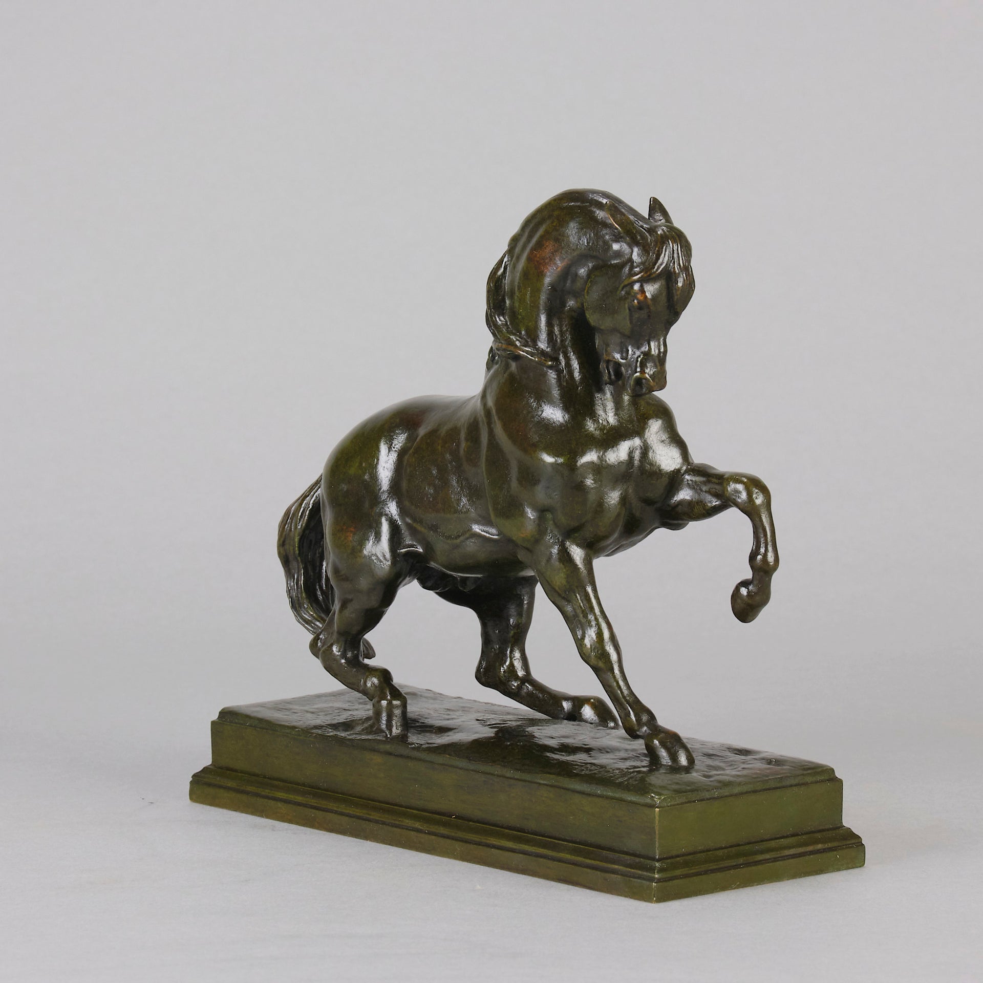 Barye Cheval Turc bronze