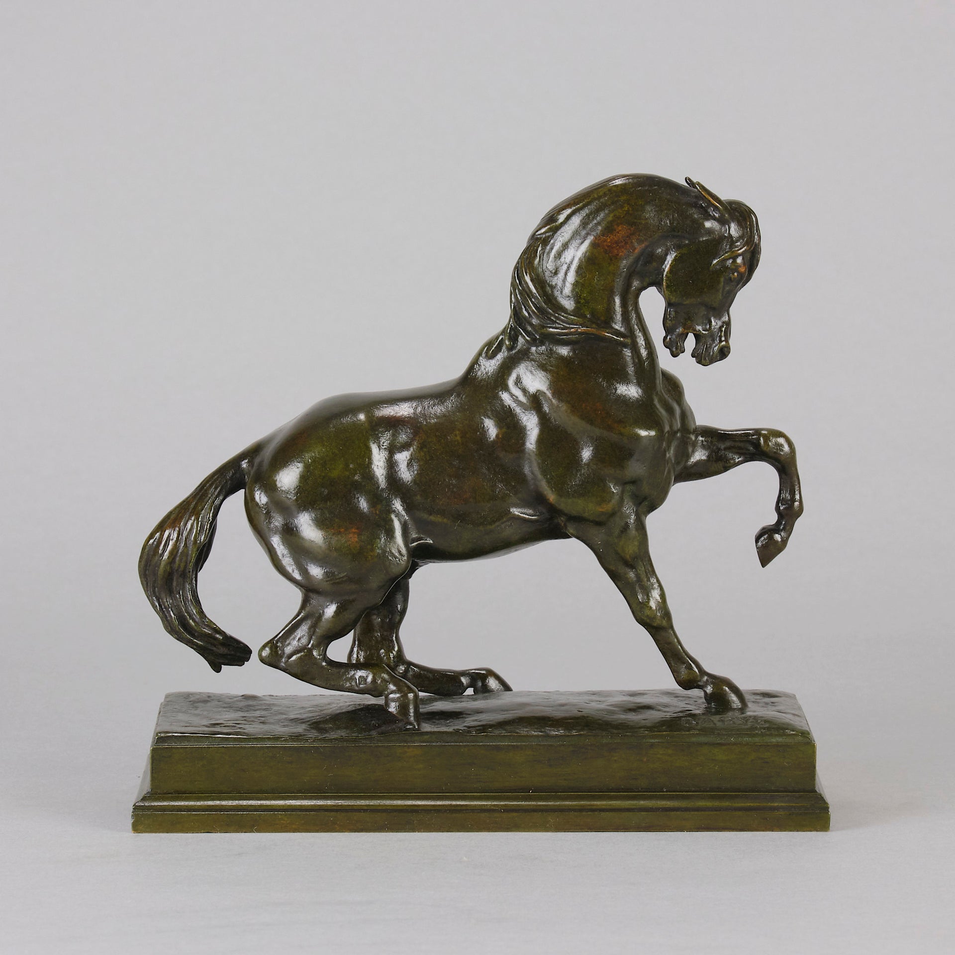 Barye Cheval Turc bronze