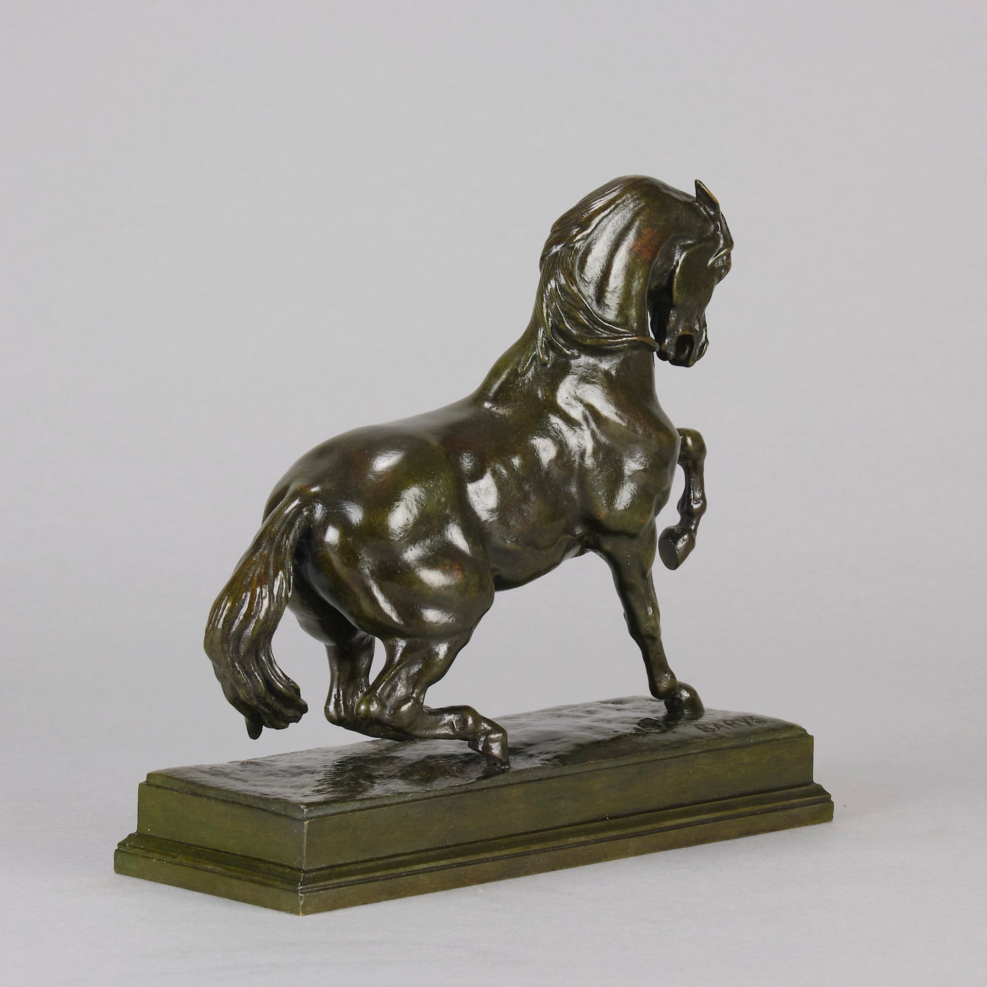 Barye Cheval Turc bronze