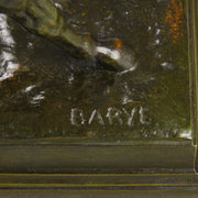 Barye Cheval Turc bronze