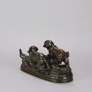 Barye Dogs - Antoine Barye Bronze - Hickmet Fine Arts