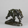 Antoine Louis Barye Elephant - Antique Bronze - Hickmet Fine Arts