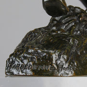 Antoine Louis Barye Elephant - Antique Bronze - Hickmet Fine Arts