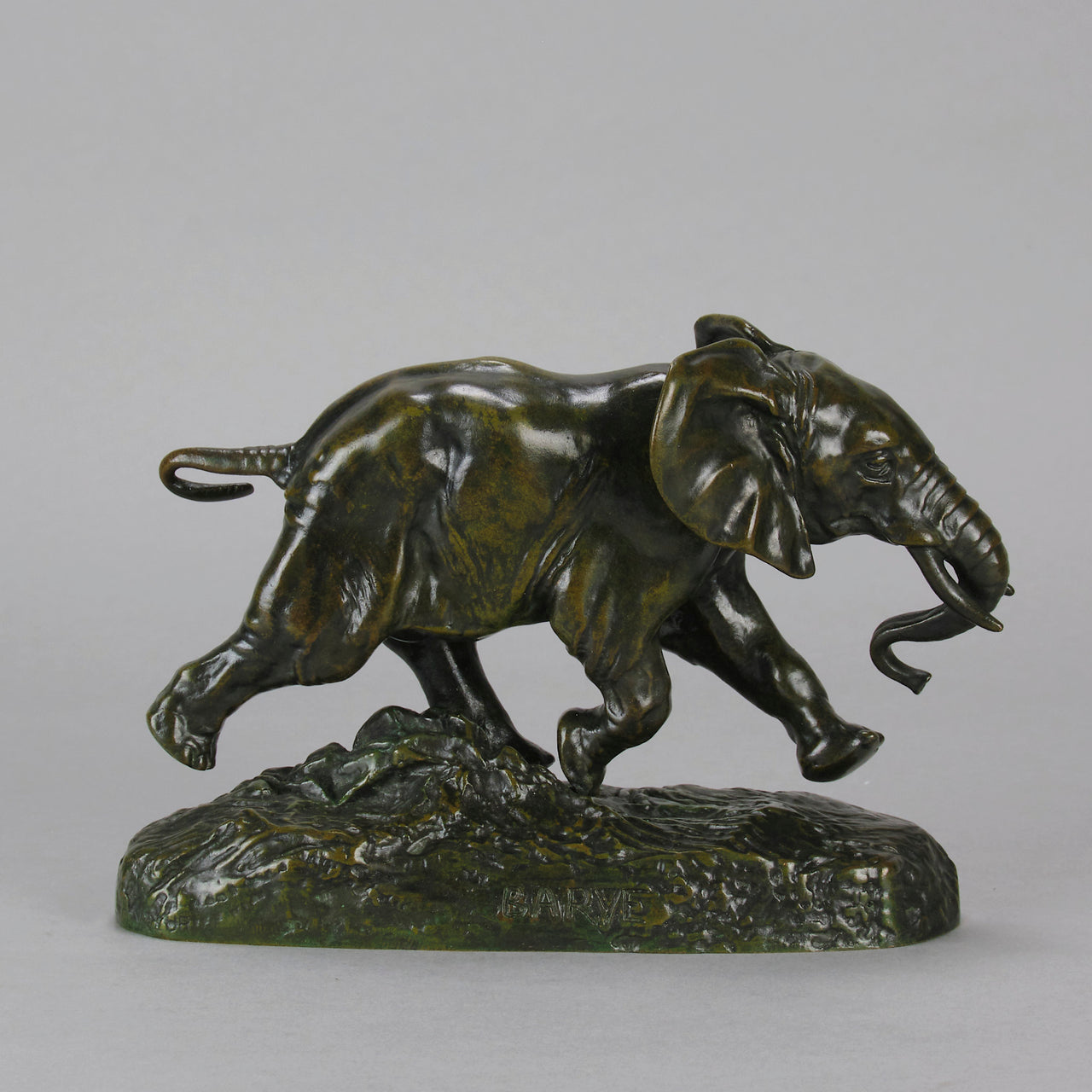 "Elephant du Senegal" by A L Barye