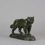 Barye Jaguar - Antoine L Bayre Jaguar Debout - Hickmet Fine Arts