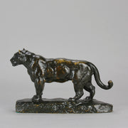 Barye Jaguar - Antoine L Bayre Jaguar Debout - Hickmet Fine Arts