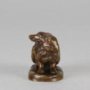 Antoine Louis Barye Rabbit - Antique Bronze - Hickmet Fine Arts