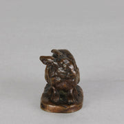 Barye Rabbit - Antoine Barye Bronze - Hickmet Fine Arts