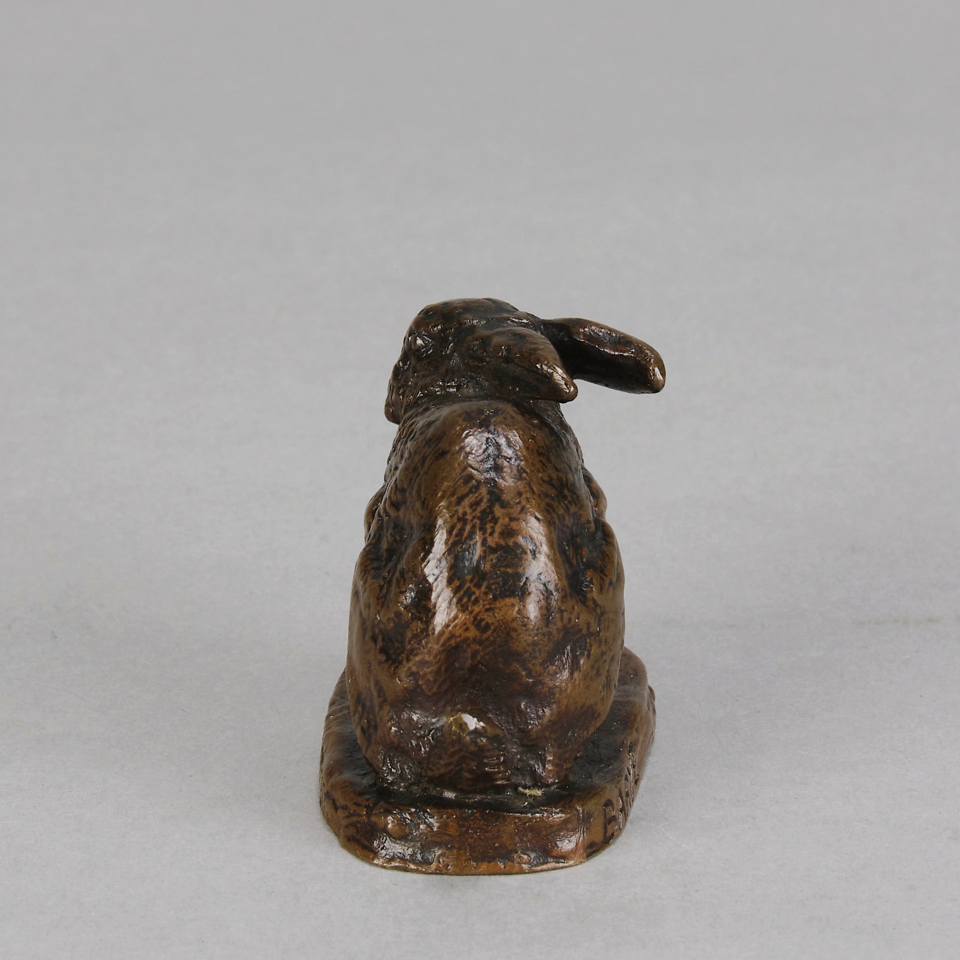 Barye Rabbit - Antoine Barye Bronze - Hickmet Fine Arts