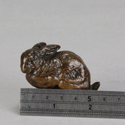 Barye Rabbit - Antoine Barye Bronze - Hickmet Fine Arts