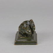 Barye Rabbits - Antoine L Bayre Animalier Bronze - Hickmet Fine Arts