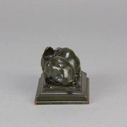 Barye Rabbits - Antoine L Bayre Animalier Bronze - Hickmet Fine Arts