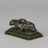 Barye Rabbits - Antoine L Bayre Animalier Bronze - Hickmet Fine Arts