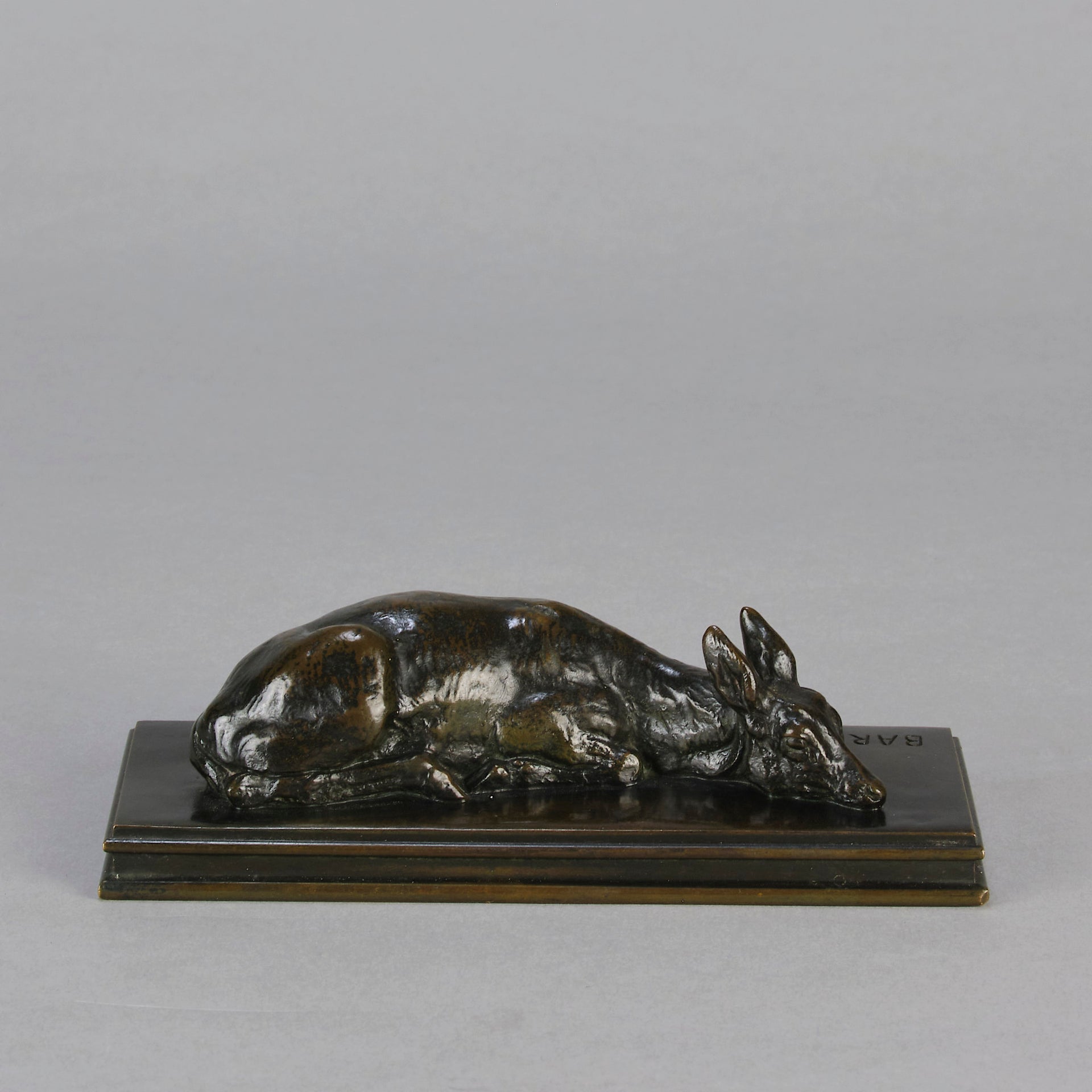Barye Doe - Barye Animalier Bronze - Hickmet Fine Arts