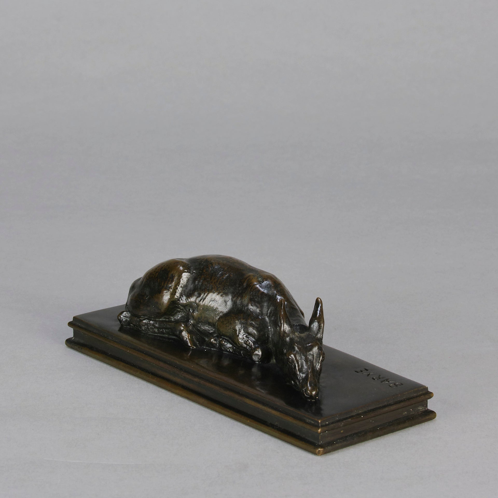 Barye Doe - Barye Animalier Bronze - Hickmet Fine Arts