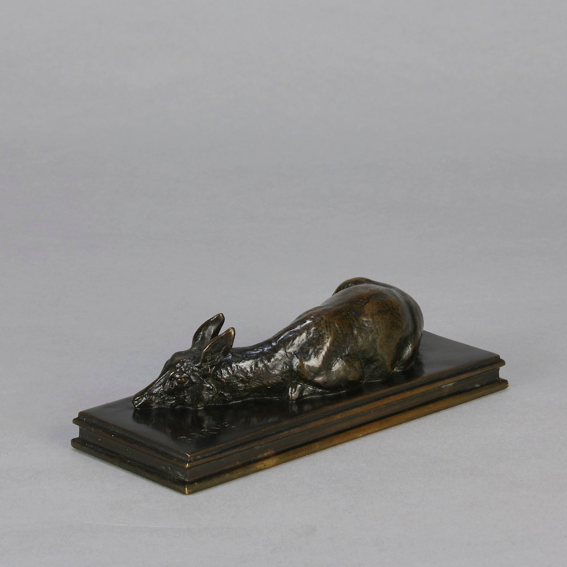 Barye Doe - Barye Animalier Bronze - Hickmet Fine Arts