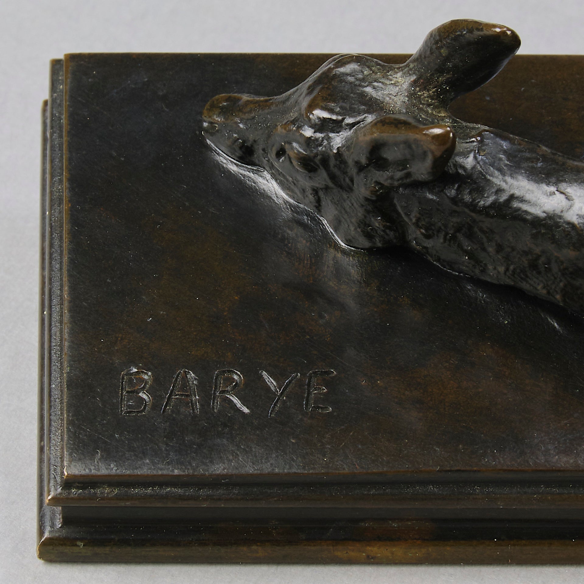Barye Doe - Barye Animalier Bronze - Hickmet Fine Arts
