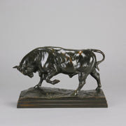 Barye Taureau Debout - Antoine Barye Bronze - Hickmet Fine Arts