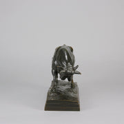 Barye Taureau Debout - Antoine Barye Bronze - Hickmet Fine Arts