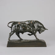 Barye Taureau Debout - Antoine Barye Bronze - Hickmet Fine Arts