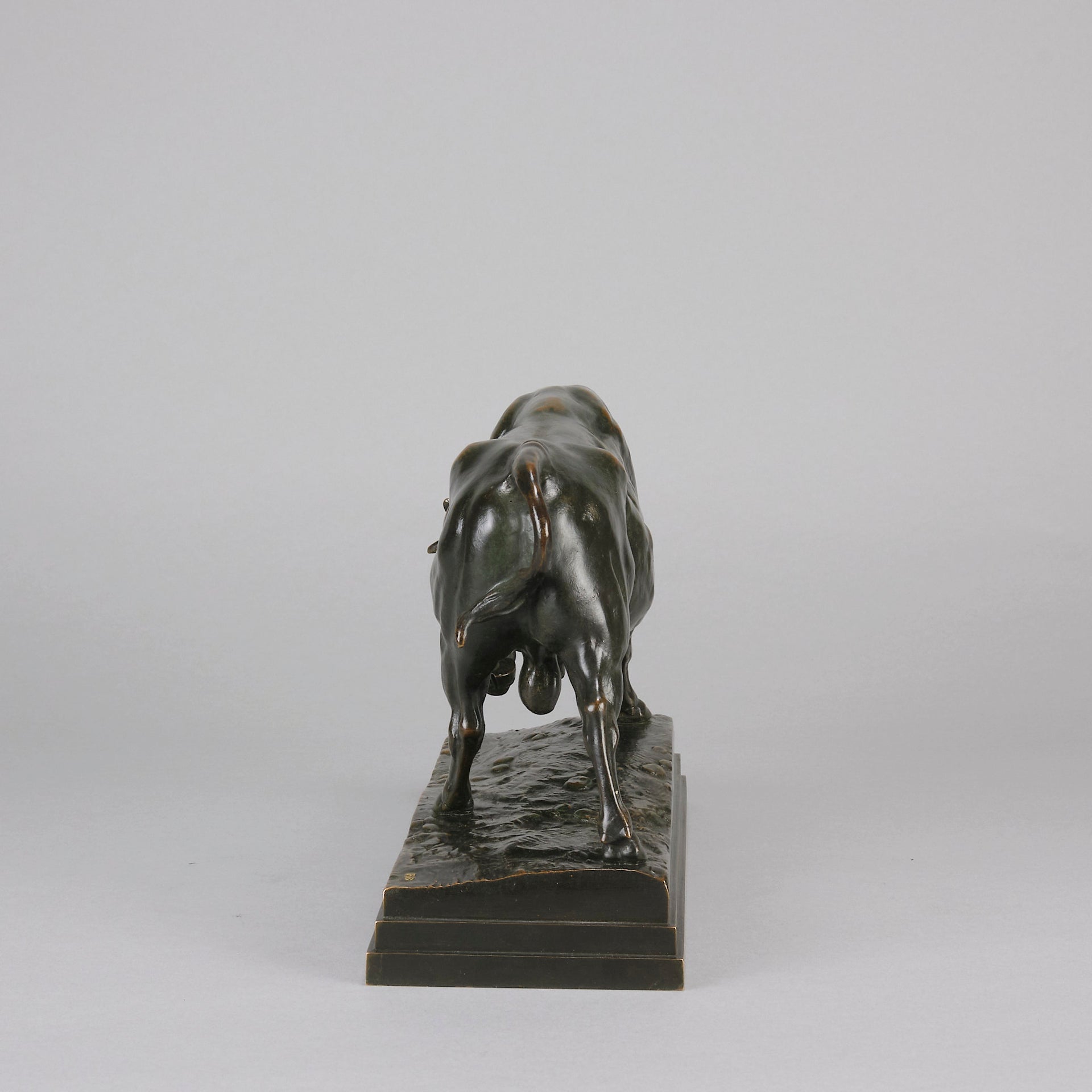 Barye Taureau Debout - Antoine Barye Bronze - Hickmet Fine Arts