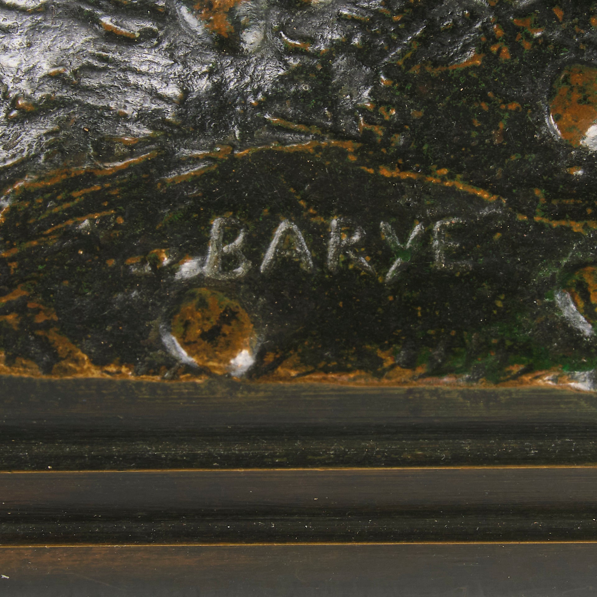Barye Taureau Debout - Antoine Barye Bronze - Hickmet Fine Arts