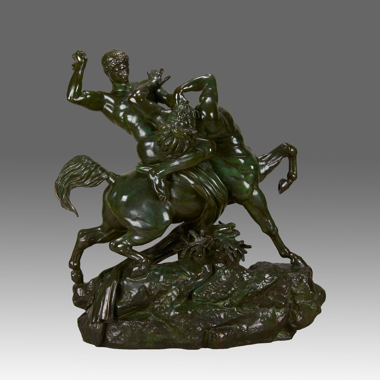 “Theseus And The Centaur” by A L  Barye