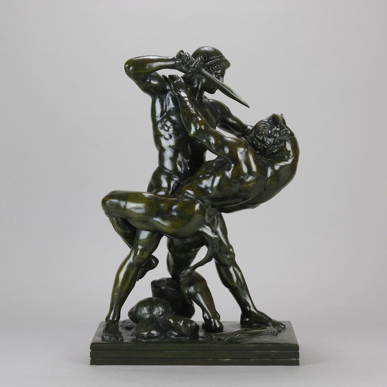 Barye Theseus and the Centaur - Barye Bronze - Hickmet Fine Arts