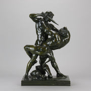 Barye Theseus and the Centaur - Barye Bronze - Hickmet Fine Arts