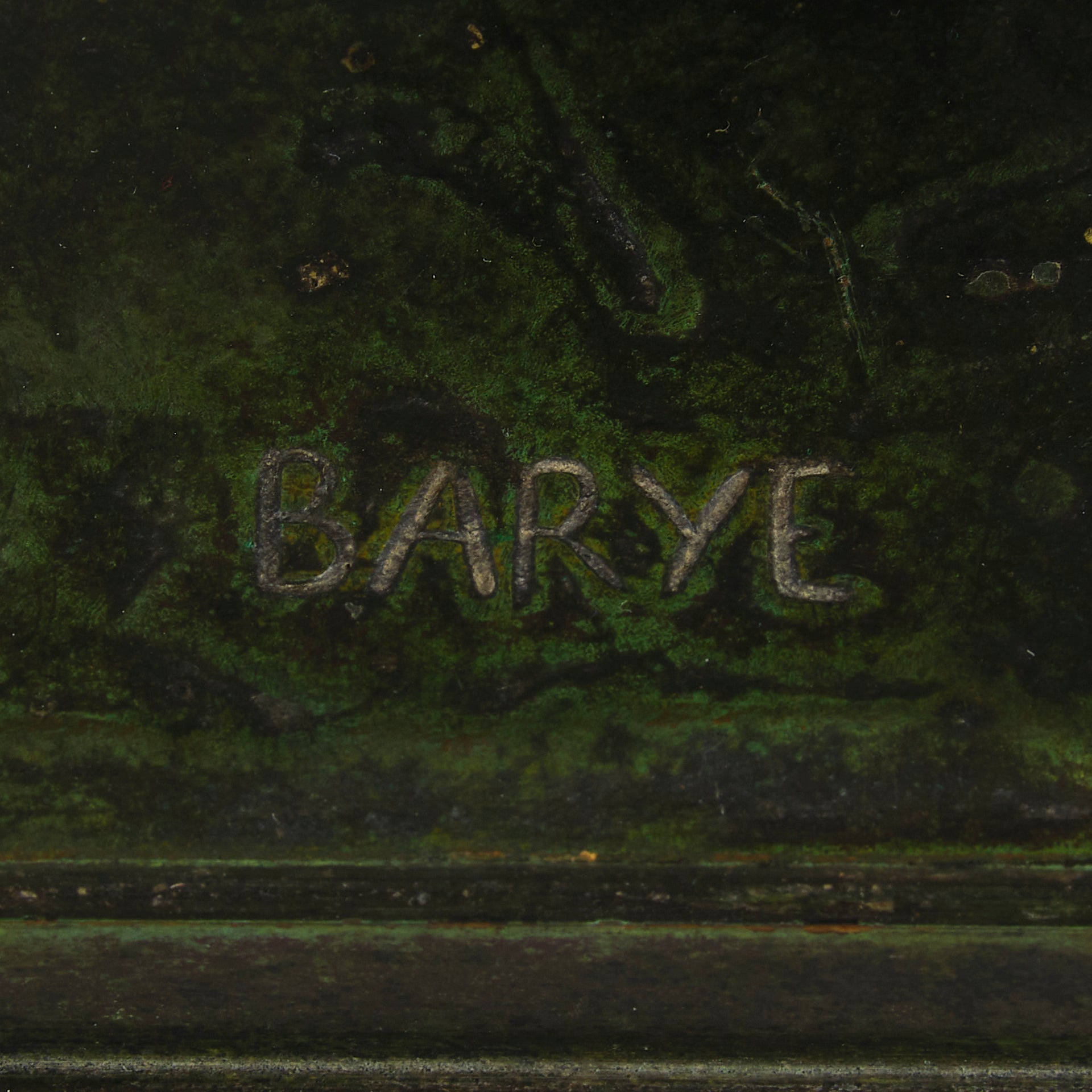 Barye Tiger - Antoine L Bayre 'Tigre Qui Marche' - Hickmet Fine Arts