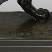 Barye Tiger - Antoine L Bayre 'Tigre Qui Marche' - Hickmet Fine Arts