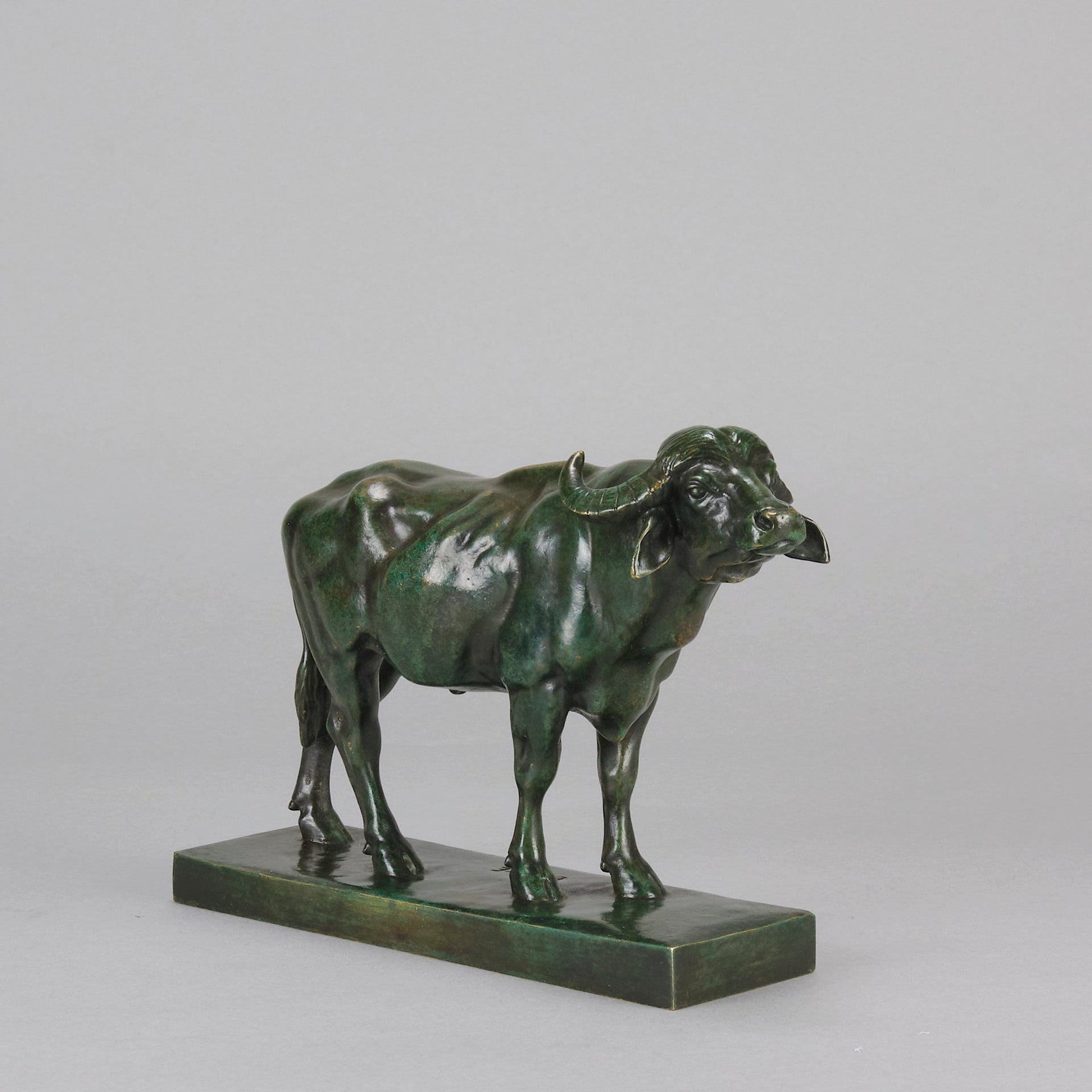 Barye Water Buffalo - Antoine Barye Bronze - Hickmet Fine Arts