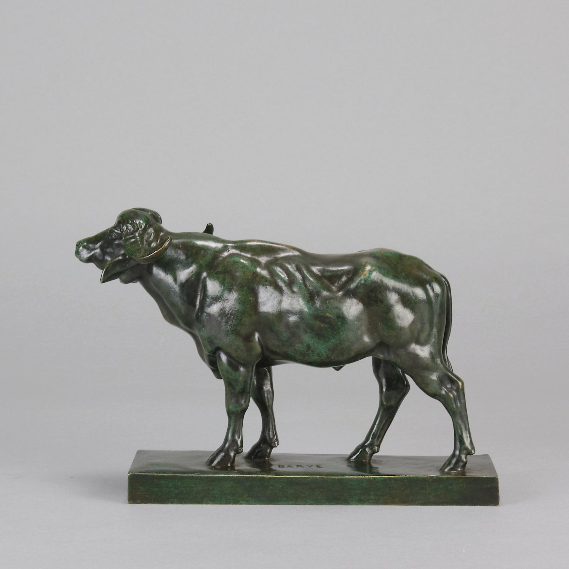 Barye Water Buffalo - Antoine Barye Bronze - Hickmet Fine Arts