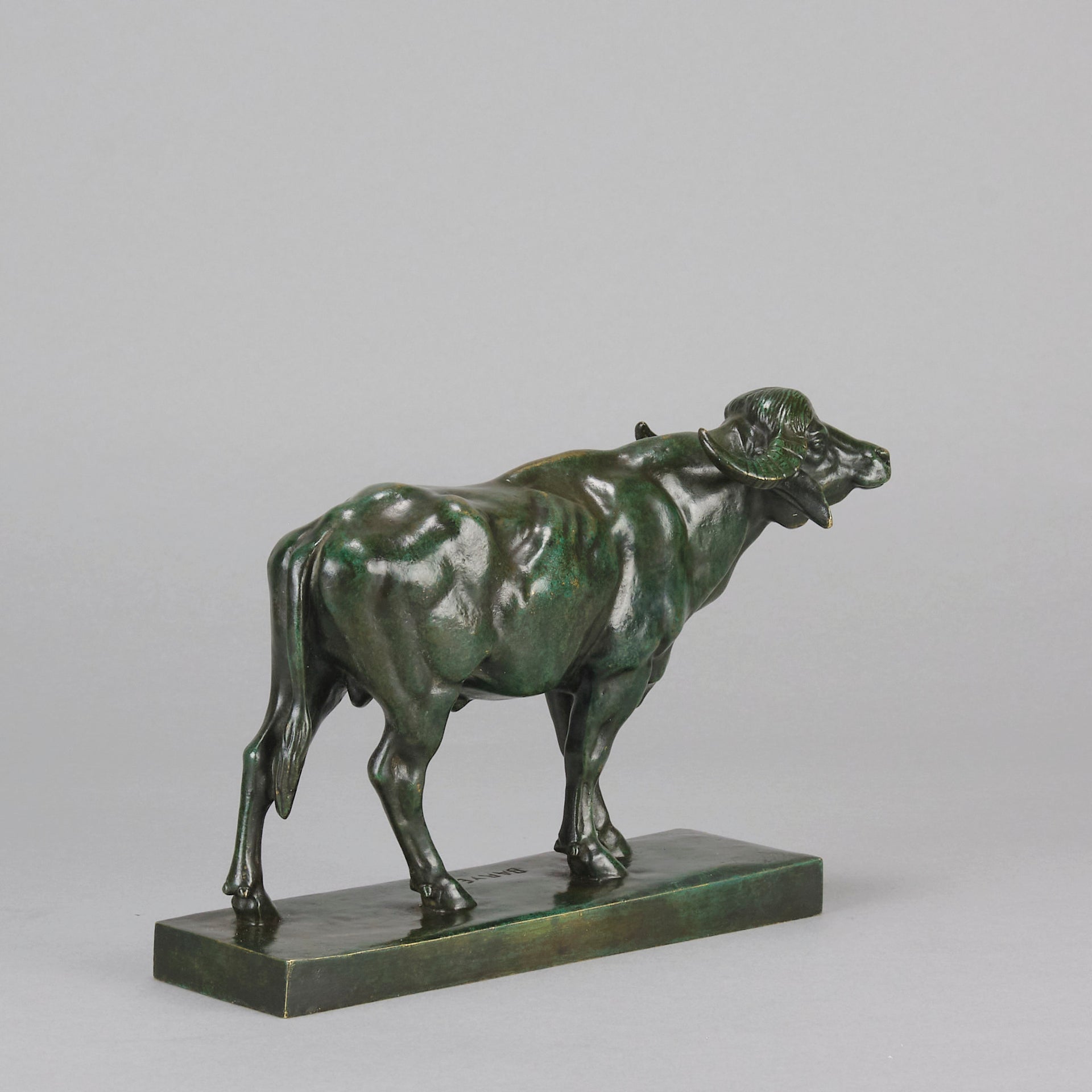 Barye Water Buffalo - Antoine Barye Bronze - Hickmet Fine Arts