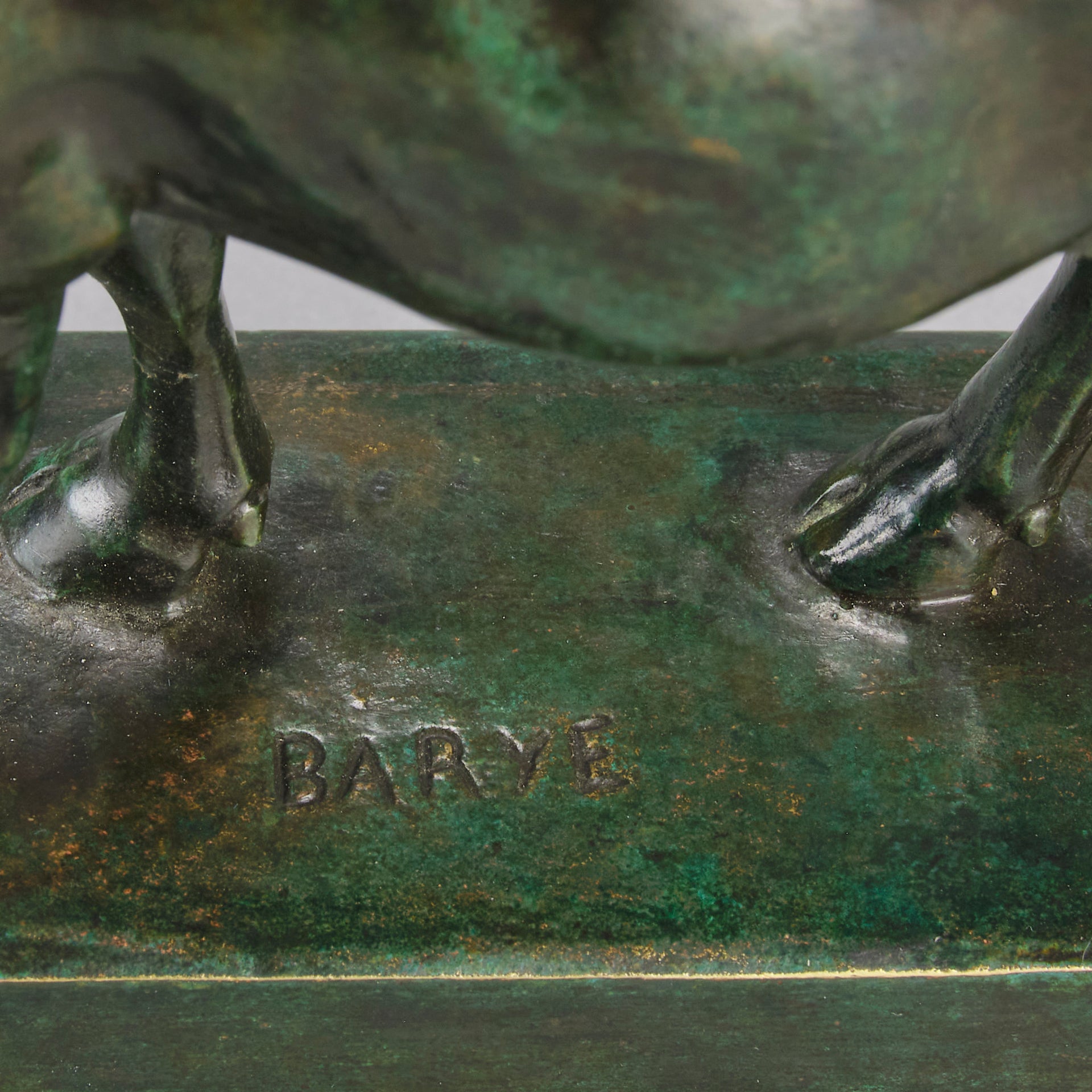 Barye Water Buffalo - Antoine Barye Bronze - Hickmet Fine Arts
