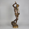 Antonin Mercie David Vainqueur - Art Nouveau Bronze- Hickmet Fine Arts