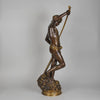 Antonin Mercie David Vainqueur - Art Nouveau Bronze- Hickmet Fine Arts