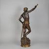Antonin Mercie David Vainqueur - Art Nouveau Bronze- Hickmet Fine Arts