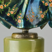 Josef Adolph Bronze - Art Deco Lady - Hickmet Fine Arts