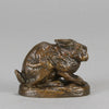 Dubucand Rabbit - Animalier Bronze - Hickmet Fine Arts