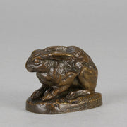 Dubucand Rabbit - Animalier Bronze - Hickmet Fine Arts