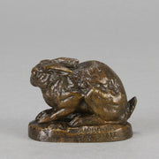 Dubucand Rabbit - Animalier Bronze - Hickmet Fine Arts