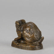 Dubucand Rabbit - Animalier Bronze - Hickmet Fine Arts