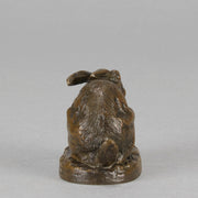 Dubucand Rabbit - Animalier Bronze - Hickmet Fine Arts