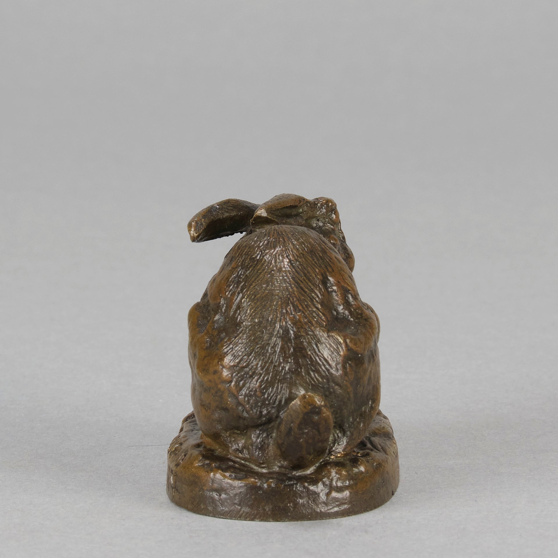 Dubucand Rabbit - Animalier Bronze - Hickmet Fine Arts