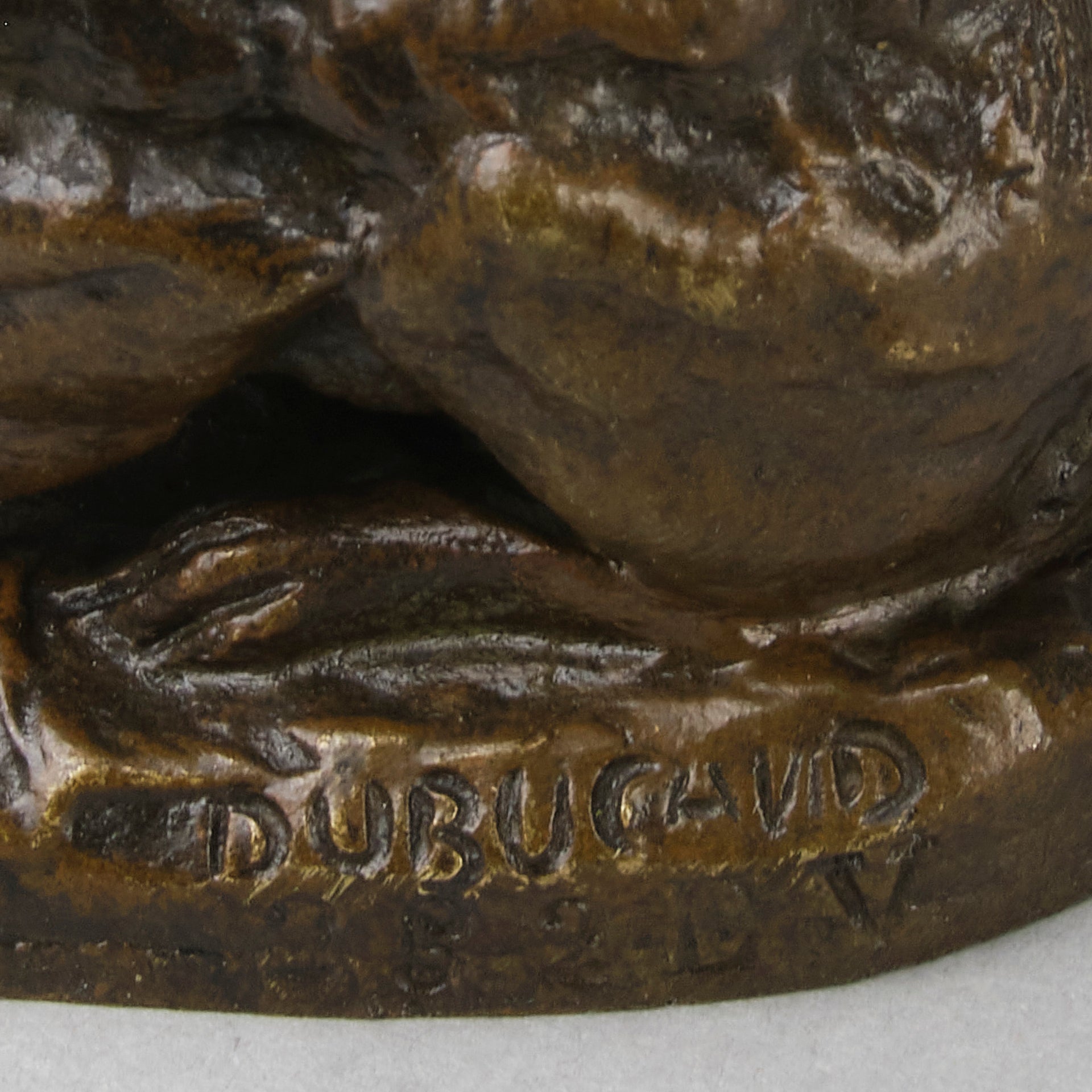 Dubucand Rabbit - Animalier Bronze - Hickmet Fine Arts
