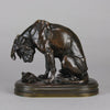 Animal Bronze - Alfred Jacquemart Chien et Tortue - Hickmet Fine Arts