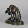 Animal Bronze - Alfred Jacquemart Chien et Tortue - Hickmet Fine Arts